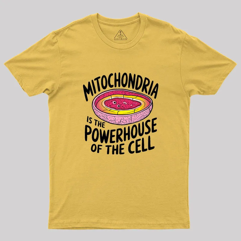 Biologist Humor Mitochondria Geek T-Shirt - Image 8