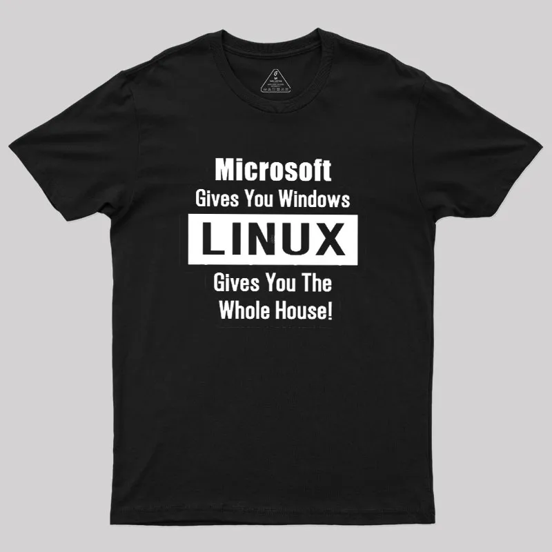 Linux Geek T-Shirt - Image 2
