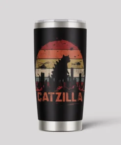 Catzilla Sunset 20oz Tumbler