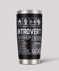 Introvert 20oz Tumbler