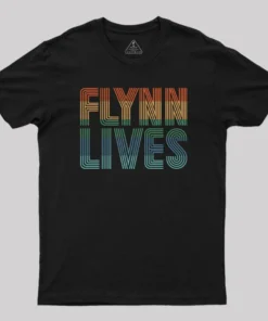 Flynn Lives Geek T-Shirt