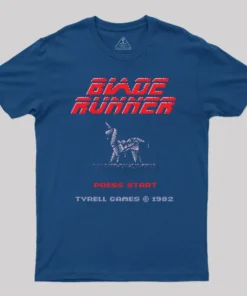 Alternative view of Pixel Blade Runner Geek T-Shirt