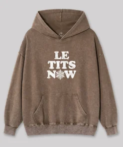 Alternative view of Le Tits Now Washed Hoodie