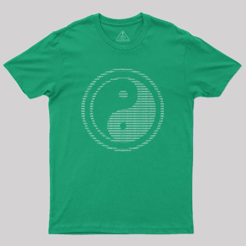 ASCII Yin Yang Geek T-Shirt - Image 4