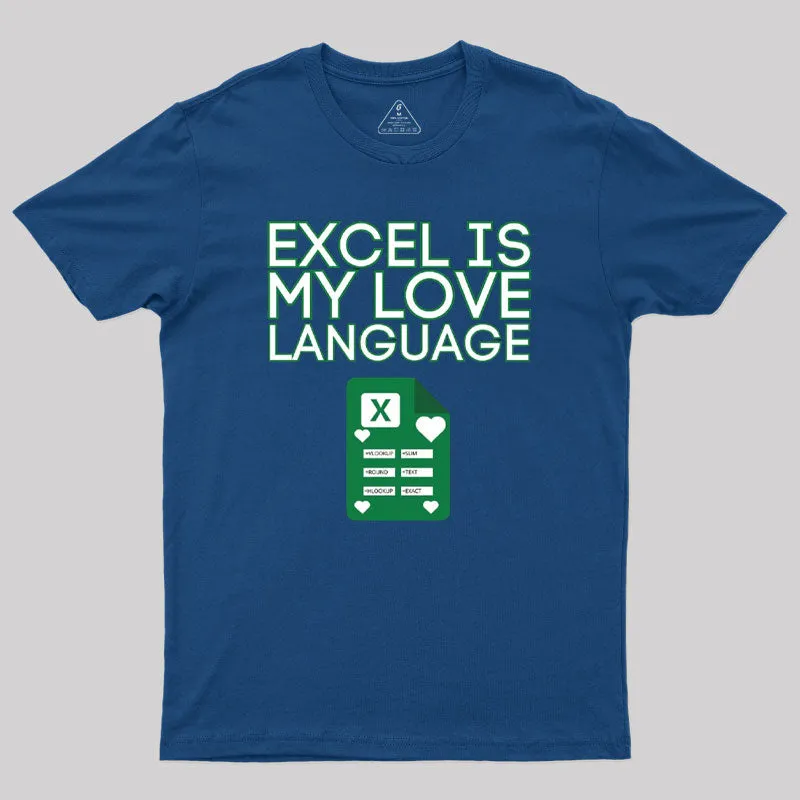 Excel Enthusiast Geek T-Shirt - Image 3