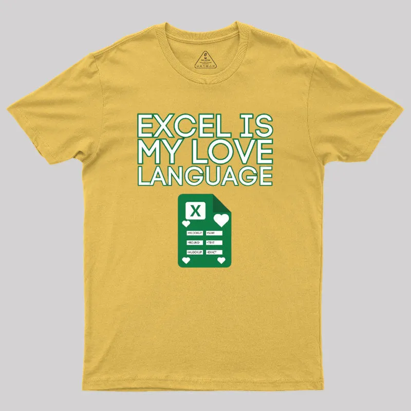 Excel Enthusiast Geek T-Shirt - Image 8