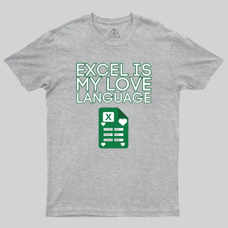 Excel Enthusiast Geek T-Shirt - Image 4