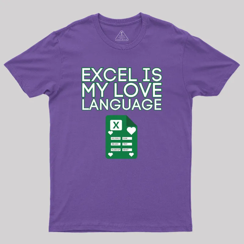 Excel Enthusiast Geek T-Shirt - Image 6