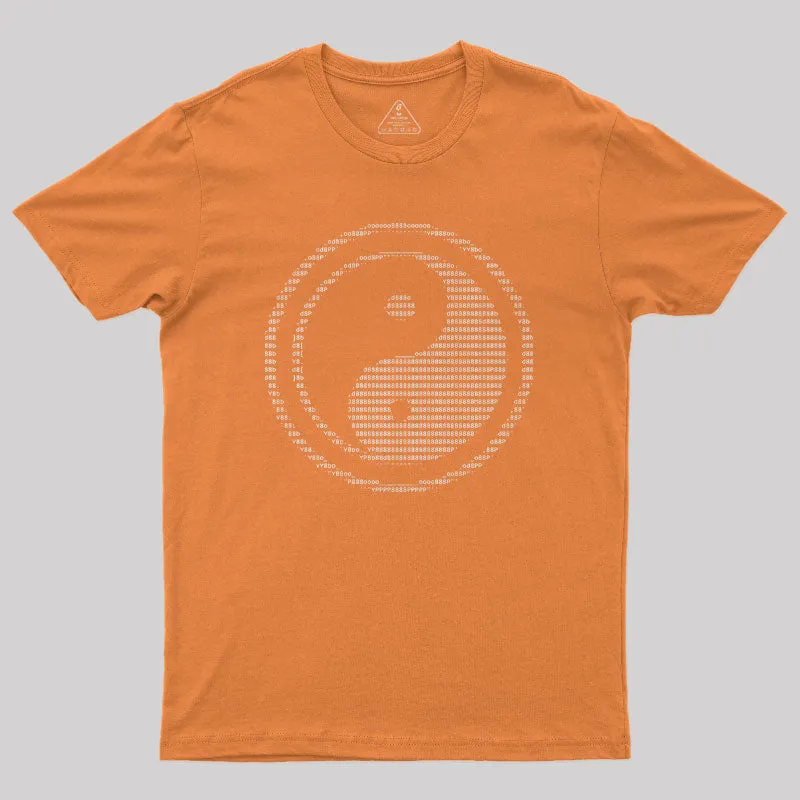 ASCII Yin Yang Geek T-Shirt - Image 6