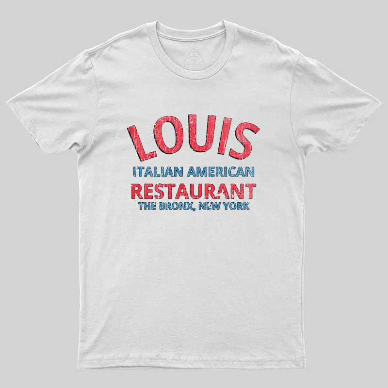 Louis Restaurant Godfather Geek T-Shirt - Image 10