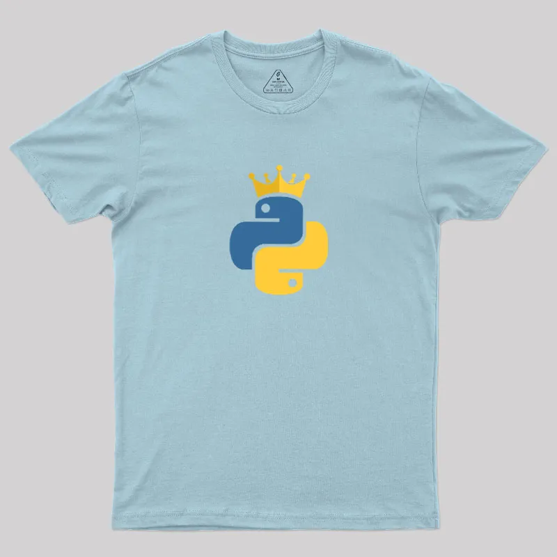 Python King Geek T-Shirt - Image 8