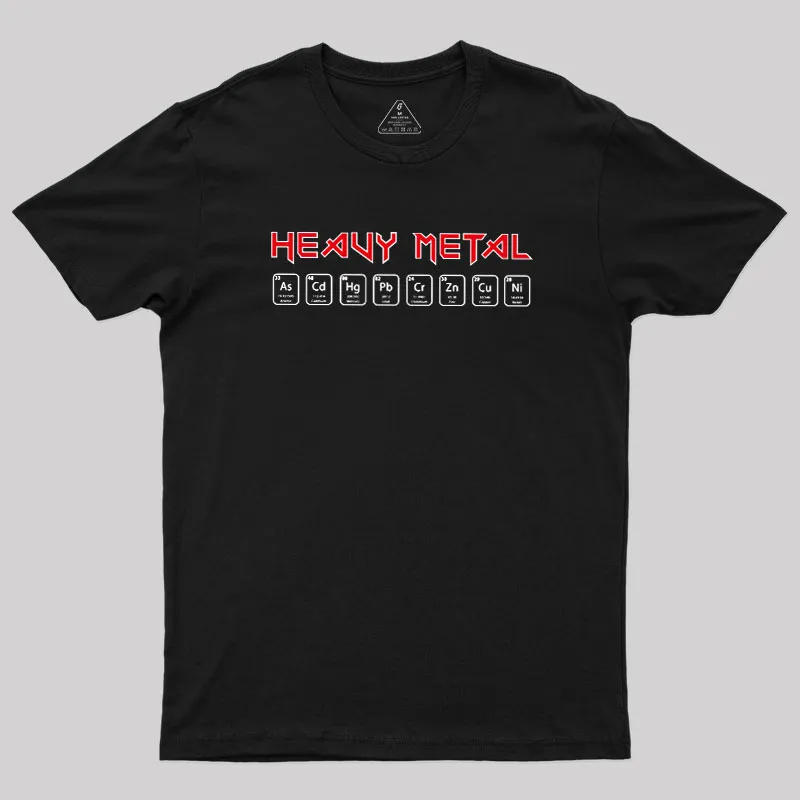 Heavy Metals Chemistry Geek T-Shirt