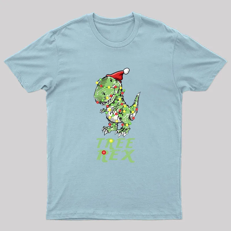 Christmas Tree Rex T-Shirt - Image 4