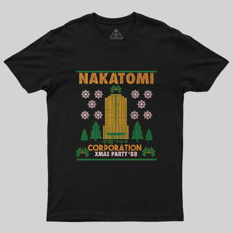 Nakatomi Plaza Xmas Party 88 Geek T-Shirt