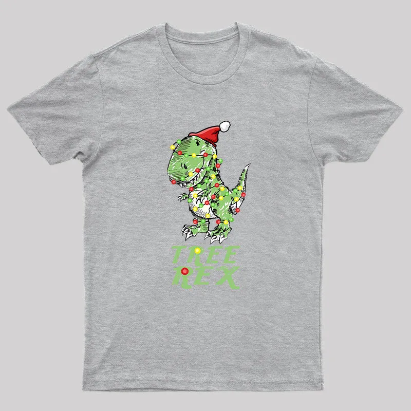 Christmas Tree Rex T-Shirt - Image 5