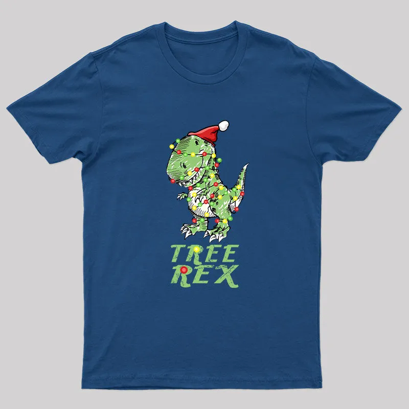 Christmas Tree Rex T-Shirt - Image 2