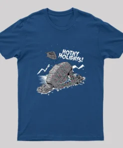 Alternative view of Ice Planety Holidays T-Shirt