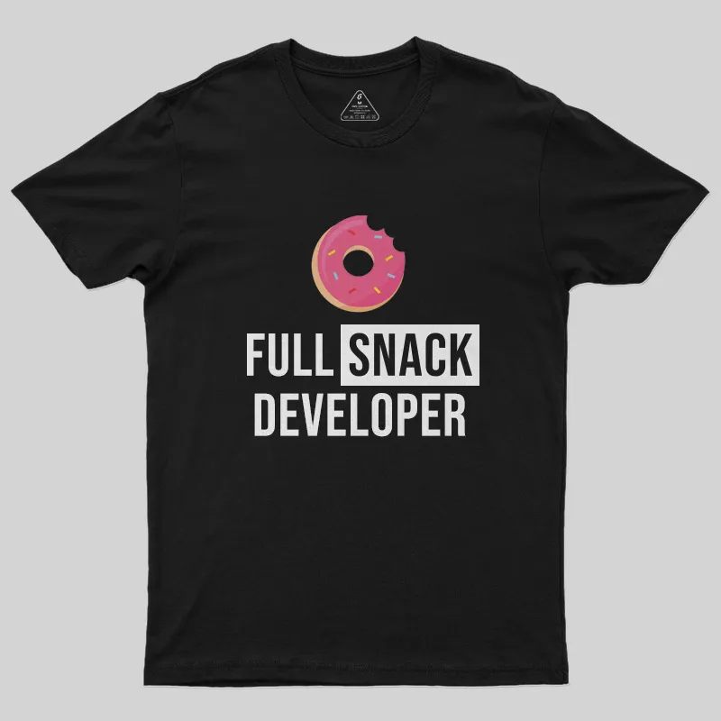 Full Snack Developer T-Shirt - Image 2