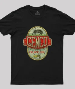 Alternative view of VINTAGE - GENCO OLIVE OIL Geek T-Shirt