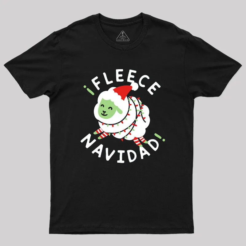Fleece Navidad Geek T-Shirt - Image 2