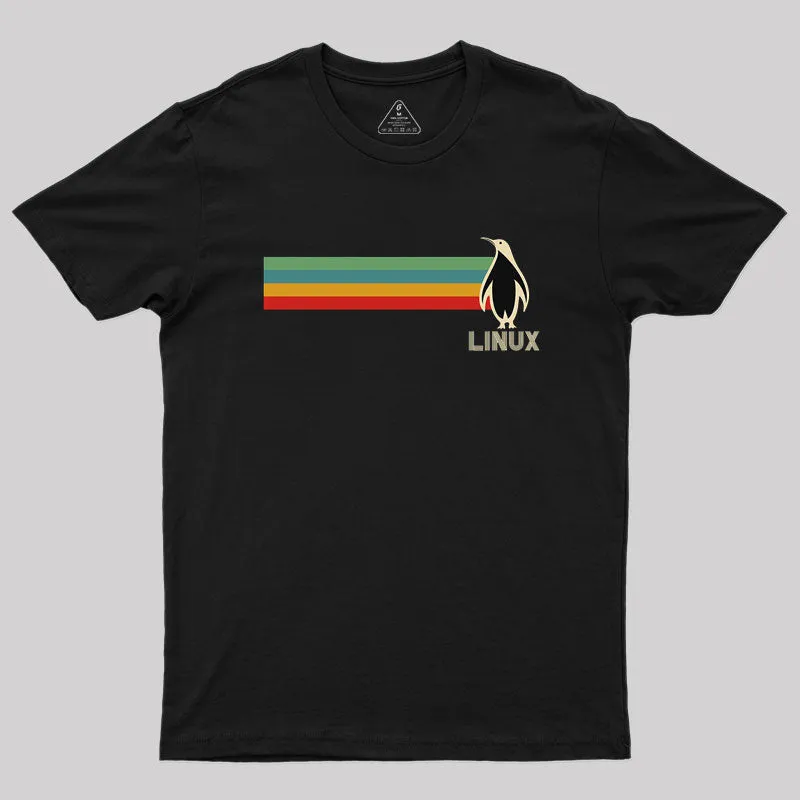 Linux Penguin Classic Geek T-Shirt
