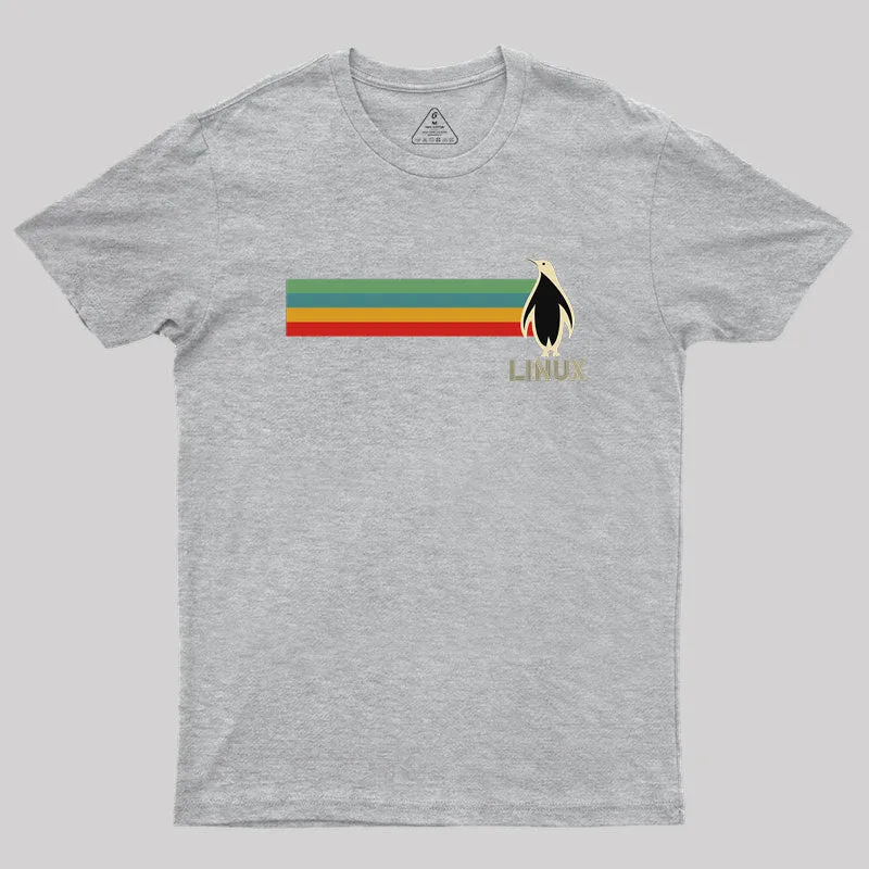 Linux Penguin Classic Geek T-Shirt - Image 4