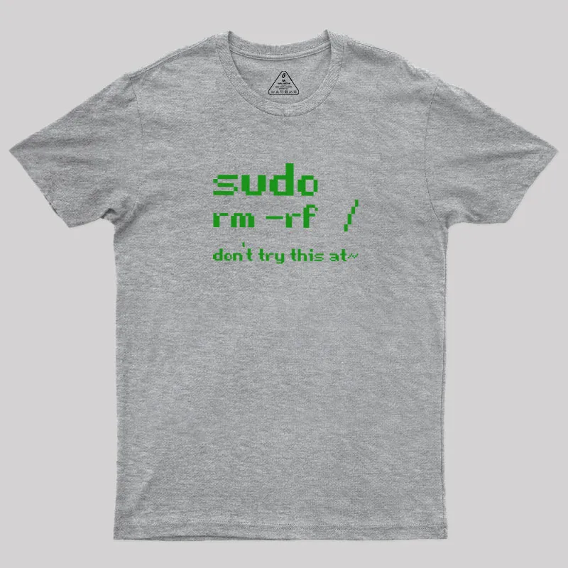 Dangerous Command Geek T-Shirt - Image 4