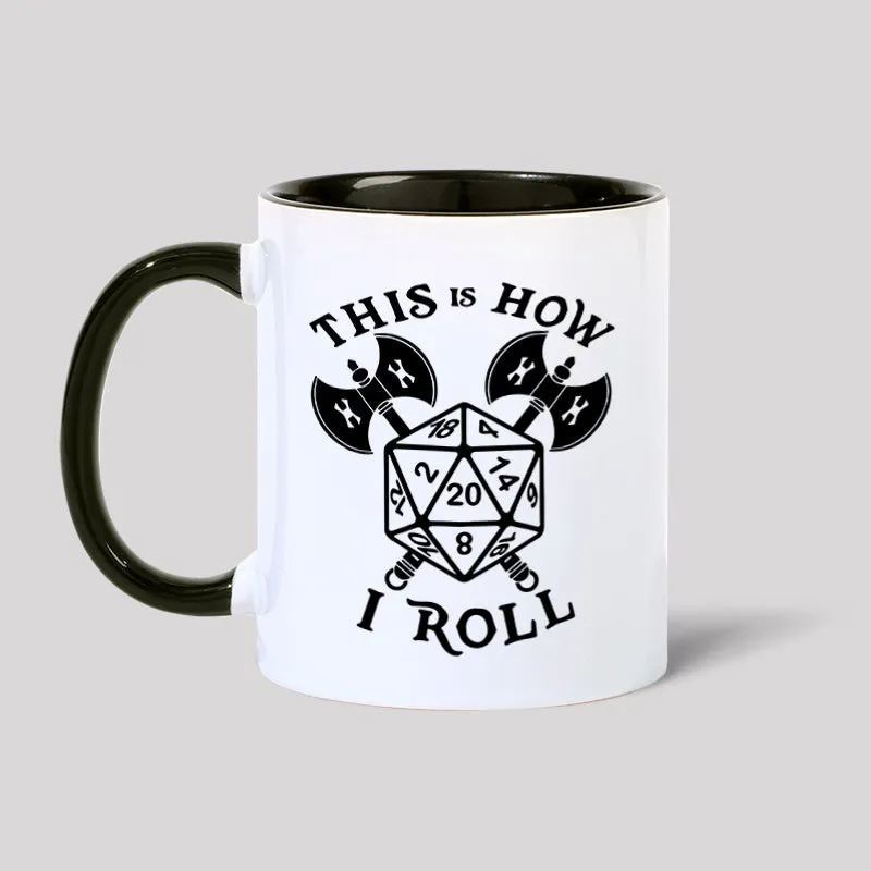 Dungeon and Dragons Geek Mug