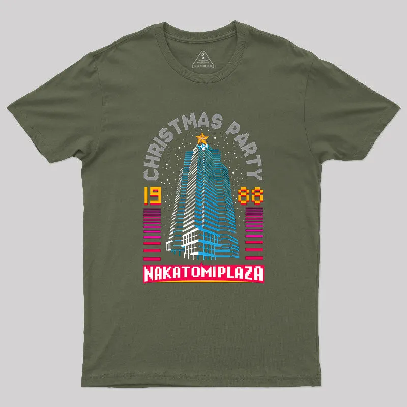Nakatomi Party 88 Geek T-Shirt - Image 3