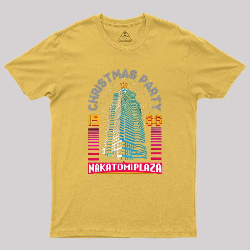 Nakatomi Party 88 Geek T-Shirt - Image 8