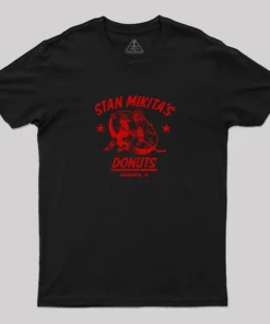 Alternative view of Mikita's Donuts Geek T-Shirt