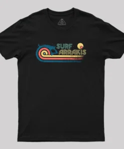 Surf Desert Planet Geek T-Shirt