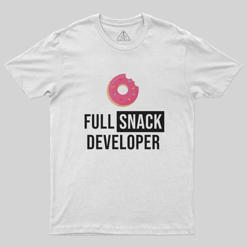 Full Snack Developer T-Shirt - Image 6
