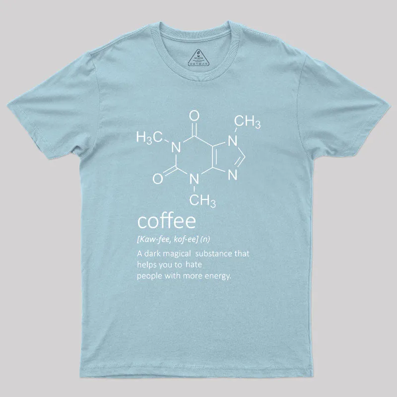 Caffeine Funny Geek T-Shirt - Image 10