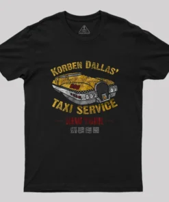 Korben Dallas' Taxi Service Geek T-Shirt