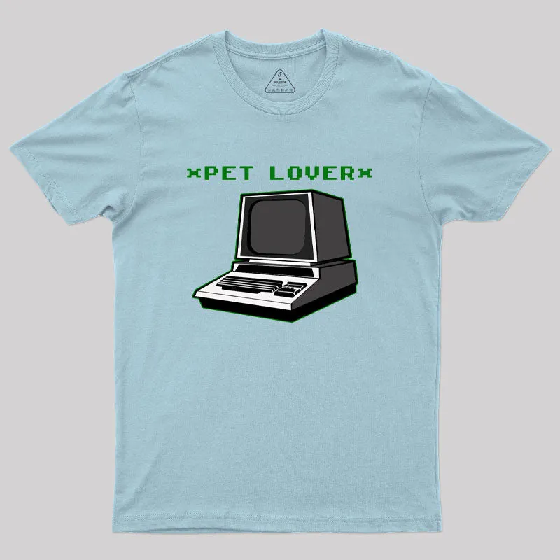 PET Lover Commodore Pet Geek T-Shirt - Image 8