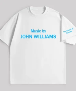 Alternative view of Music By John Williams Unisex Oversized T-shirt