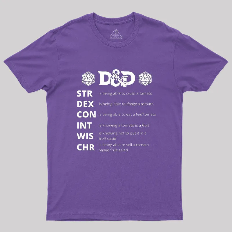 Dungeons And Dragons Gift Geek T-Shirt - Image 6