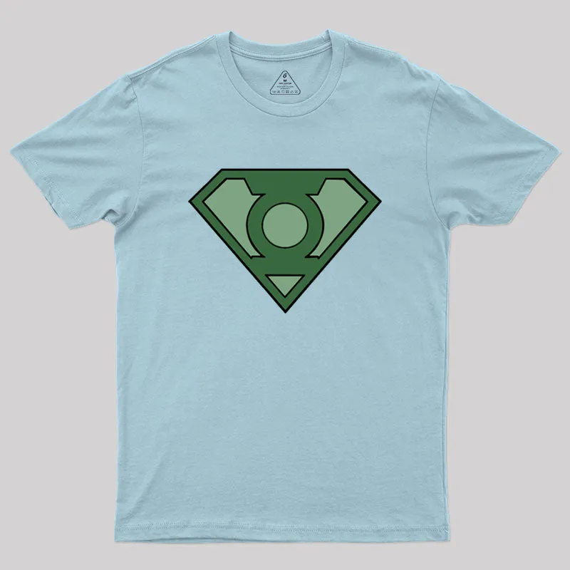 super green lantern Geek T-Shirt - Image 8