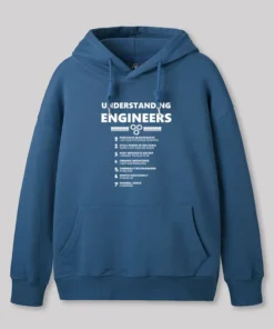 Alternative view of Understanding Engineers Geek Hoodie