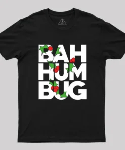 Alternative view of BAH humbug Geek T-Shirt