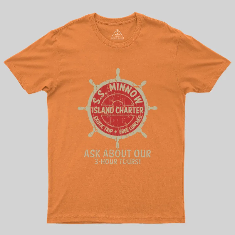 Retro Style Gilligans Island 70s Geek T-Shirt - Image 4