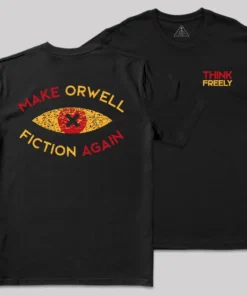 Think Freely Orwell Reimagined Geek T-Shirt
