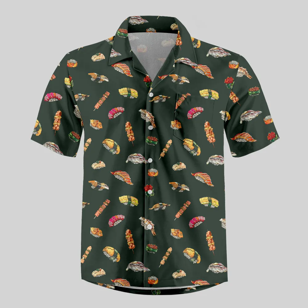 Sushi Board Button Up Pocket Shirt - Image 3
