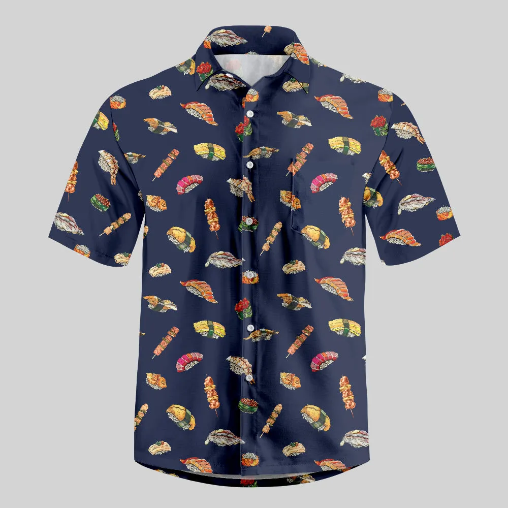 Sushi Board Button Up Pocket Shirt - Image 2