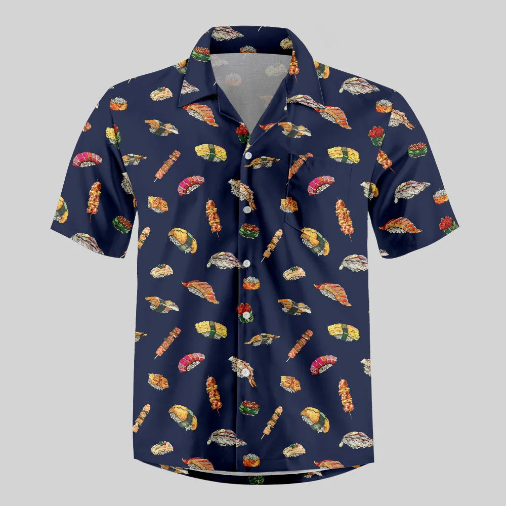 Sushi Board Button Up Pocket Shirt - Image 4