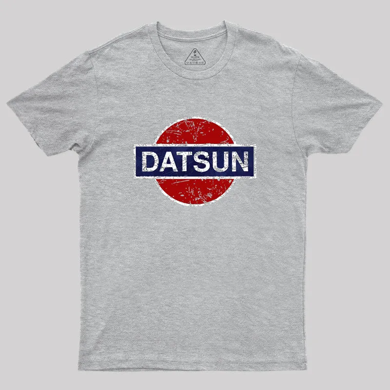 Tiger Datsun Retro Car Geek T-Shirt - Image 4