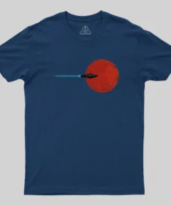 Alternative view of Flight Over Mars Geek T-Shirt
