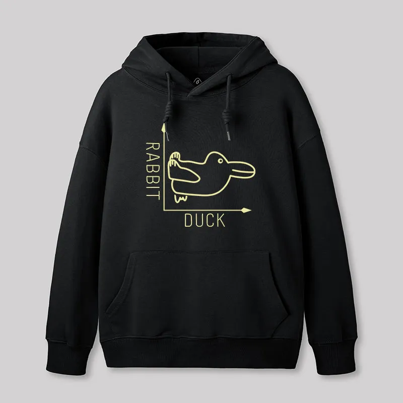 Rabbit or Duck Hoodie
