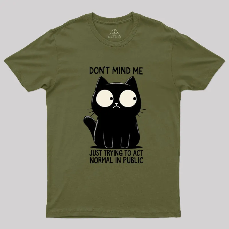 Don't Mind Me Geek T-Shirt - Image 5